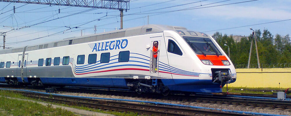 Journey to allegro from St. Petersburg