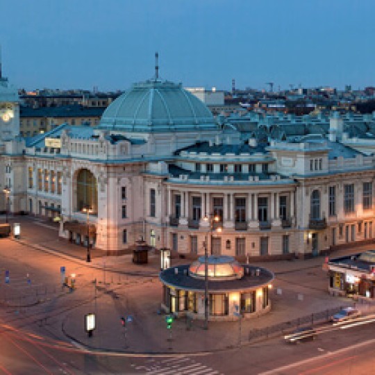 Витебский вокзал: один из самых красивых в стране