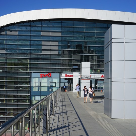 Железнодорожный вокзал Адлер — современный, высокотехнологичный терминал